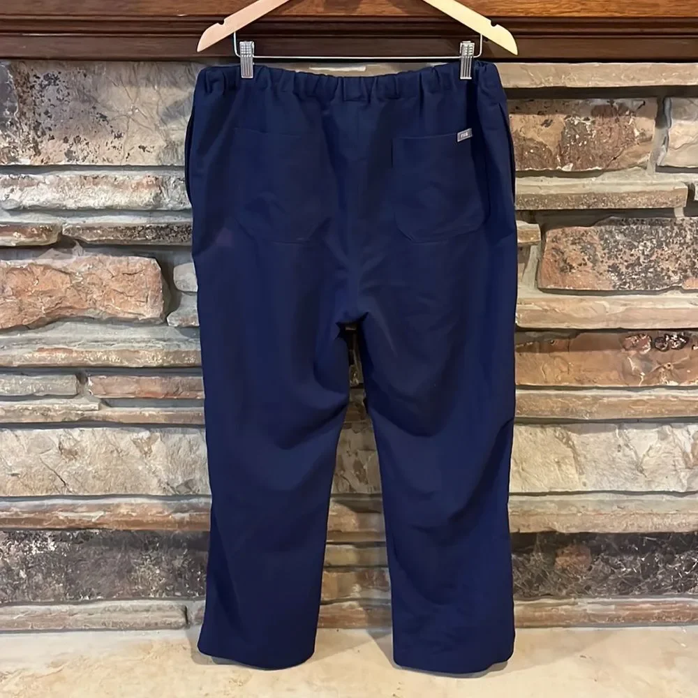 Figs Pismo Navy Basic Scrub Pants